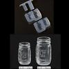 HELYZQ Mini Honey Jar Bottle Pendant Resin Miniature Food Play Silicone Mold view 2