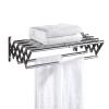 GXFWJD Airer Fold Away Racks Wall Mounted Retractable Clothes Rack Laundry Drying Rack for Laundry Room Mudroom Bedroom Pool Area Easy to Install (Color : Double Pole) view 1
