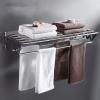 GXFWJD Airer Fold Away Racks Wall Mounted Retractable Clothes Rack Laundry Drying Rack for Laundry Room Mudroom Bedroom Pool Area Easy to Install (Color : Double Pole) view 2