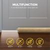 fowong Door Draft Stopper 30", Weighted Under Door Noise Stopper, Oatmeal view 3
