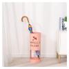 Umbrella Racks Pink Indoor Umbrella Stand Umbrella Holder, Number of Umbrella Baskets for Decoration in The Entrance Hallway of Home Office, with 3 Hooks view 1
