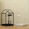 Umbrella Racks Metal Umbrella Stand Umbrella Holder, Large-Capacity Umbrella Basket On The Entrance Porch of The Hotel Foyer, with Hook and Mobile Drip Tray, 22x22x53cm (Color : Black) view 4