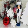 14" Navy Nutcracker view 2