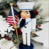 14" Navy Nutcracker view 3