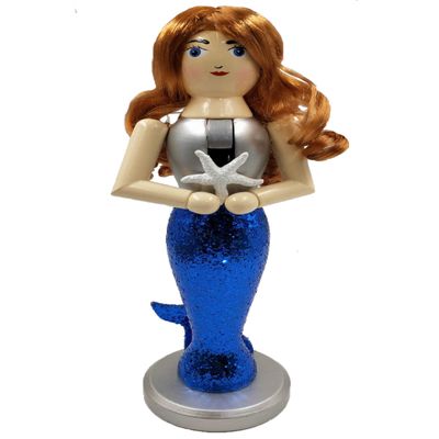 Santa's Workshop 13.5" Mermaid Nutcracker