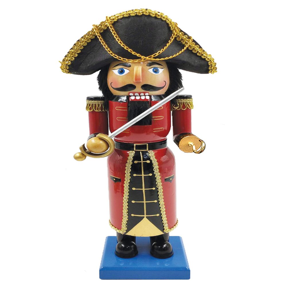Santa's Workshop 14" Captain with a Hook Nutcracker