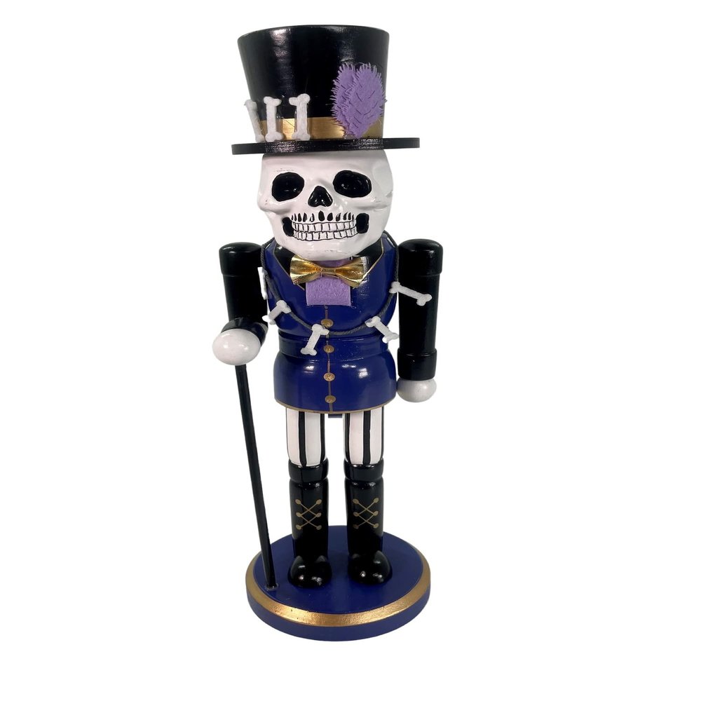 Santa's Workshop 14" Voodoo Nutcracker, Purple (70172)