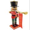 14" Bugling Merry Christmas Nutcracker view 1