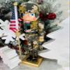 14" Army Nutcracker view 3