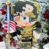 14" Army Nutcracker view 4