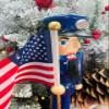 Santa's Workshop 14" Air Force Nutcracker, Blue, 70426 view 4