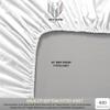 RV-Sheets RV Camper King 72"X80" 4-PC Sheet Set 400 Thread-Count 100% Soft Long Staple Egyptian Cotton Made for RV, Camper, Boat & Motorhomes, Soft-Luxury 10-Inch Deep Pockets - Golden Solid view 3