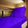 RV-Sheets RV Camper King 72"X80" 4-PC Sheet Set 400 Thread-Count 100% Soft Long Staple Egyptian Cotton Made for RV, Camper, Boat & Motorhomes, Soft-Luxury 10-Inch Deep Pockets - Purple Solid view 1