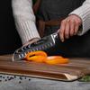 SENKEN 8-piece Premium Japanese Kitchen Knife Set with Laser Damascus Pattern - Imperial Collection - Ultra Sharp for Very Fast Cutting view 3