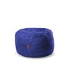 CordaRoy's Chenille Bean Bag Pouf Footstool - Washable Fabric Ottoman Cover with Durable Foam Insert - Versatile Footrest for Basement, Living Room, Office - 26" x 17" - Navy | Made in The USA view 4