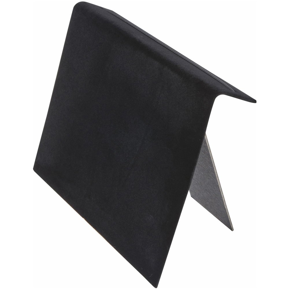 Plymor Black Velvet Bracelet Ramp with Easel Display Stand, 10.25" W x 5" D x 7.375" H (Pack of 12)