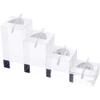 Plymor Clear Acrylic 4 Piece Square Ring Display Set (Pack of 6) view 1