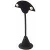 Plymor Black Velvet Fan Shaped, Two Pair Earring Display Stand, 2.75" W x 1.875" D x 5.875" H (Pack of 12) view 2