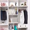 Quality Wooden Hangers - Slightly Curved, Solid Wood Coat Hangers with Stylish Chrome Hooks - Heavy-Duty, 30-Pack Sets for Clothes, Jackets, Shirts, Pants, Suits view 2