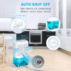 Dehumidifier 68oz(2000ml) Small Dehumidifier with Drain Hose for Up to 650 sq.ft Ultra Quiet Mini Portable Air for Home Basements Bathroom Bedroom Closet Kitchen RV view 3