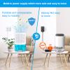 Dehumidifier 68oz(2000ml) Small Dehumidifier with Drain Hose for Up to 650 sq.ft Ultra Quiet Mini Portable Air for Home Basements Bathroom Bedroom Closet Kitchen RV view 4