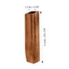 Desktop Decoration Wooden Flower Vases Flower Pot Home Decor Creative Planter Wood Vases Plant Container Decorative Plant Pots Tabletop Decoration view 2