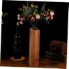 Desktop Decoration Wooden Flower Vases Flower Pot Home Decor Creative Planter Wood Vases Plant Container Decorative Plant Pots Tabletop Decoration view 4