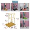 Umbrella Racks Golden Indoor Iron Umbrella Stand Holder, Home Hotel Office Corridor Entryway Umbrella Basket with Drip Tray, 25x33x44cm view 4