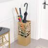 Umbrella Racks WXYZ Golden Light Luxury Umbrella Stand, Large Capacity and Space Saving Umbrella Bucket Can Hold 17 Umbrellas, 20x20x49cm view 2