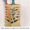 Umbrella Racks WXYZ Blue Wrought Iron Umbrella Stand Household Business Light Luxury Umbrella Bucket, Umbrella Storage Rack, 20x20x49cm view 4