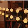 Cotton Ball LEDs String Lights Fairy Lights, for Summer Party Mother's Day, Birthday Themed Party Dcor,Christmas Decoration,White,USB Style (3M) view 4