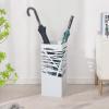 Umbrella Rack Hua Modern White Umbrella Stand, Metal Umbrella Bucket, Fashion and Creative Household Business Umbrella Storage Rack, 20x20x49cm view 3