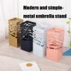 Umbrella Rack Hua Home Business Umbrella Stand Umbrella Barrel, Metal Umbrella Storage Rack, Large Capacity Storage of 15 Umbrellas, 20x20x49cm view 3