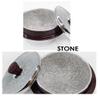 Kitchen art Non-stic Traditional Stone Rice Cooker Cauldron Multi Cooker 15cm Nurungji,Crust of Overcooked Scorched Rice Korea for 2~3 people view 2