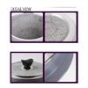 Kitchen art Non-stic Traditional Stone Rice Cooker Cauldron Multi Cooker 15cm Nurungji,Crust of Overcooked Scorched Rice Korea for 2~3 people view 4