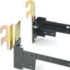 2PCS #711 Bolt-On to Bed Frame Conversion Brackets with Hardware Hook Plate,Headboard Hook Set, Hook on Bed Rails, Hook on Bed Frame Brackets view 4
