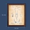 Stethoscope Decor Framed Patent Print, Great Nursing Wall Art or Gift for Doctors Office, Doctors Office Wall Decor, 2165W view 2