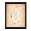 Stethoscope Decor Framed Patent Print, Great Nursing Wall Art or Gift for Doctors Office, Doctors Office Wall Decor, 2165B view 1