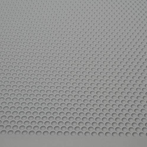 Hfele Hafele Cabinet Protector Mat, Flexible Rubber, Cut-to-Size, Grey, L 45 14 x W 24 58