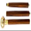 Golden & Brown 36 inch Solid Brass Nautical Wooden Cane World Globe Vintage Walking Stick Fold-able Cane for Men view 1