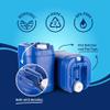 Saratoga Farms 5-Gallon Stackable Water Storage Containers, Emergency Water Storage for Camping and Disaster Preparedness, 30 Gallons view 2