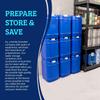Saratoga Farms 5-Gallon Stackable Water Storage Containers, Emergency Water Storage for Camping and Disaster Preparedness, 20 Gallons view 2