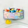 Munchkin High 'n Dry Corner Bath Toy Organizer and Storage, Grey view 3