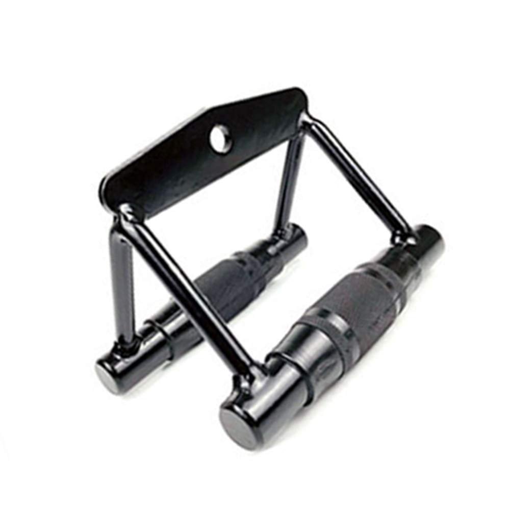 LKP Cable Attachment Pull Down Tricep Row Handle Exercise Handle Non Slip Press Down Bar D Handle for Home Gym Training Fitness Accessories