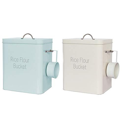Anncus Beautiful Powder Laundry Powder Storage Boxes with Scoop Kitchen Storage