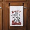 Primitives by Kathy 109650 Mimi Claus Dish Towel, 28-inch Square, Cotton view 2