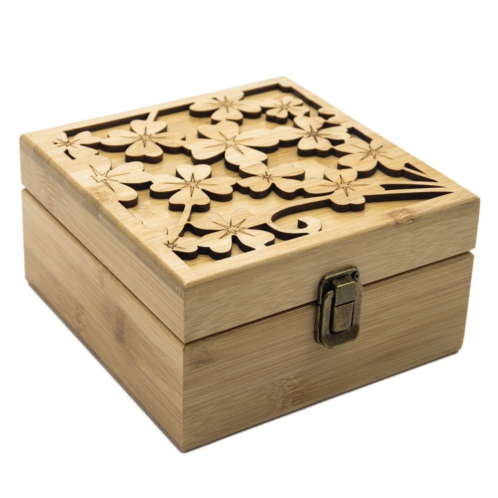 Anncus Carving Essential Oil Accept Bamboo Box 25 Grid Essential Oil Accept Wooden Box High Archives Accept Essential Oil Case