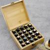 Anncus Carving Essential Oil Accept Bamboo Box 25 Grid Essential Oil Accept Wooden Box High Archives Accept Essential Oil Case view 3