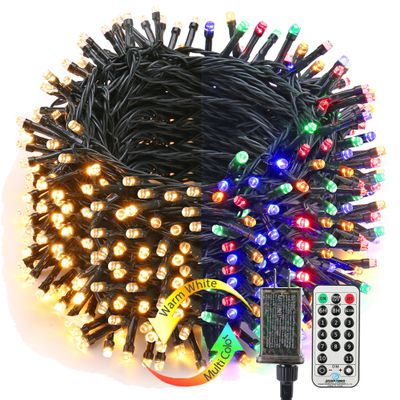 Brizled Christmas Tree Lights, 279 ft 800 LED Color Changing String Lights