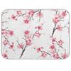 Absorbent Dish Drying Mat for Kitchen Counter - Pink Watercolor Cherry Blossom Microfiber Drying Pad, Reversible Drainer Mats for Countertop, Large 18 x 24 inch view 1